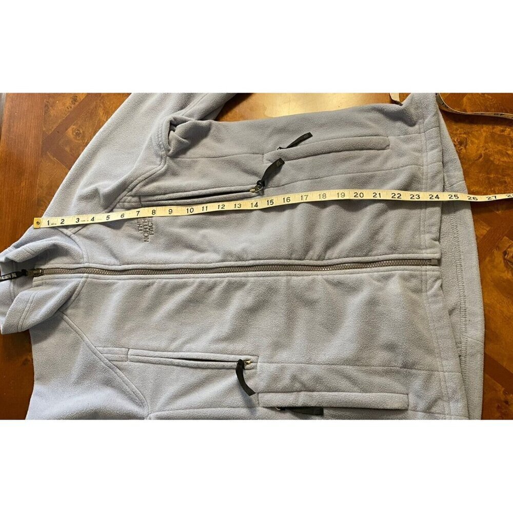 The North Face Women's Jacket Blue Fleece Full-Zip Sz Small Polartec Baby Blue - Picture 10 of 10